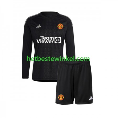 Manchester United Voetbalshirts Doelman Kind Third 2023-24 - LS